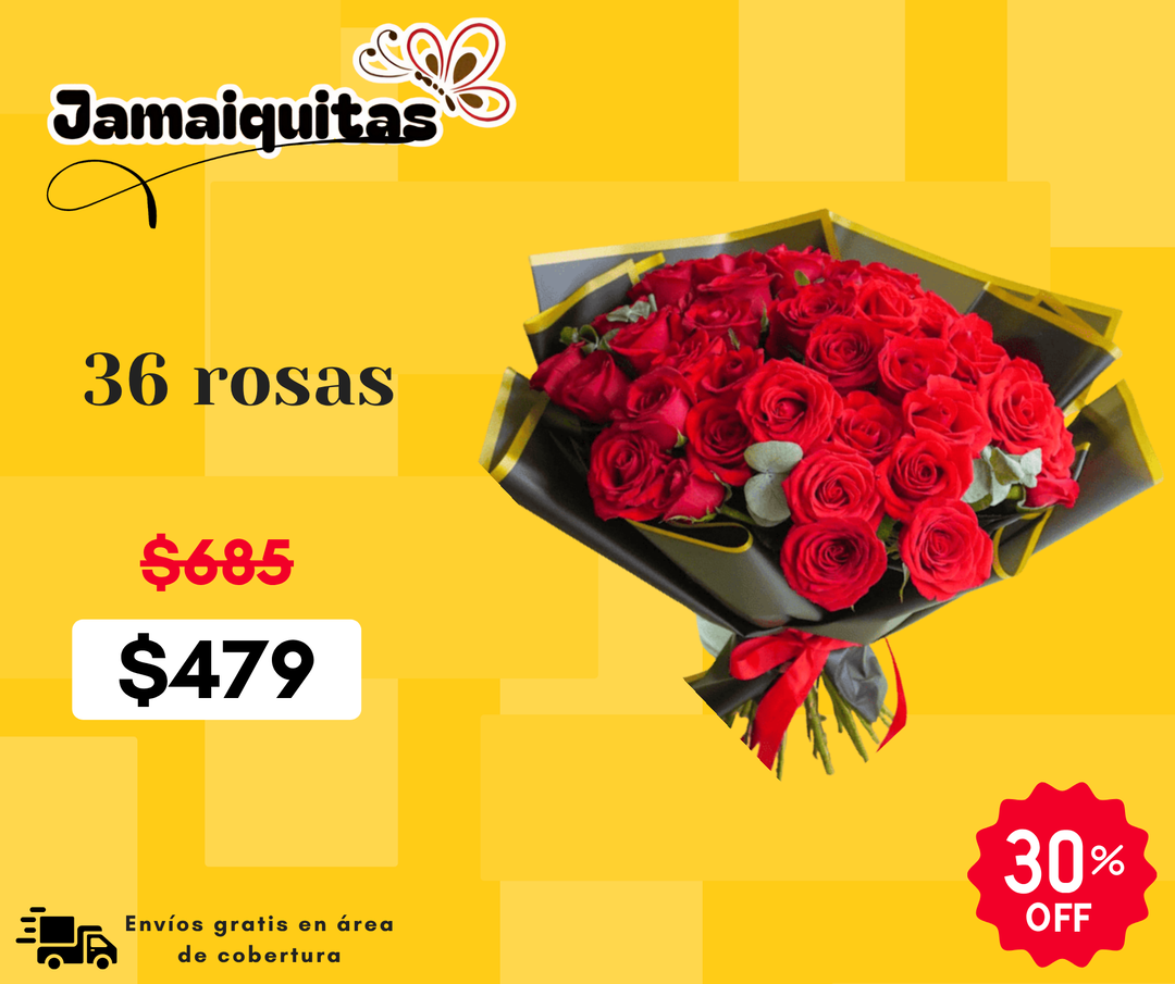 36 rosas
