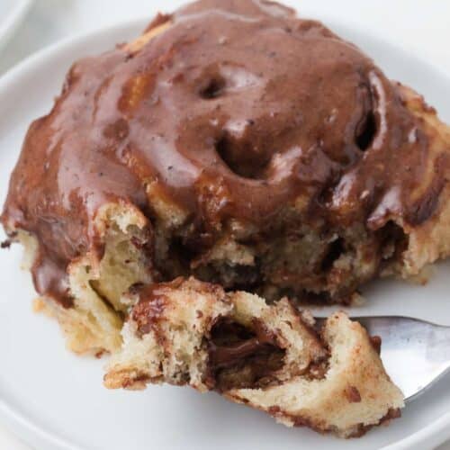 Chocolate Cinnamon Rolls x 4 _0