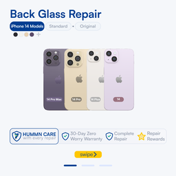 iPhone 14 Pro Back Glass Repair (all models)