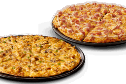 ON THE DOUBLE (2X LARGE DELUXE PIZZAS) <<< Debonairs Pizza >>>
