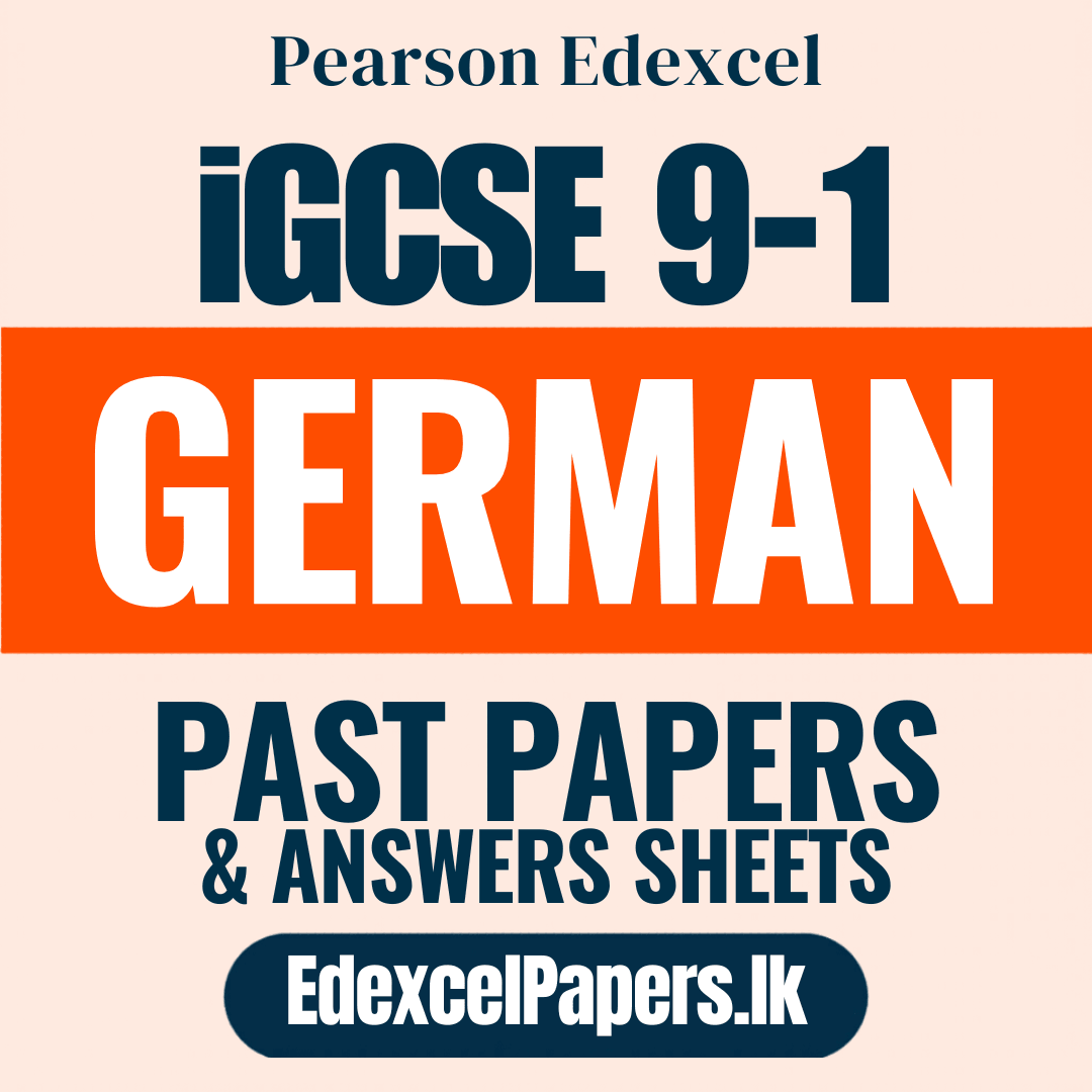 GERMAN | Pearson Edexcel iGCSE OL Past Papers_0