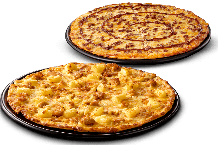ON THE DOUBLE (2X LARGE REAL DEAL PIZZAS) <<< Debonairs Pizza >>>