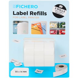 Rouleaux pour imprimante d'étiquettes Lot de 3