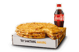 EAZZY LUNCH TRIPLE-DECKER <<< Debonairs Pizza >>>