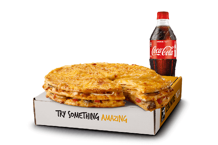 EAZZY LUNCH TRIPLE-DECKER <<< Debonairs Pizza >>>