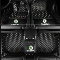 TAPIS 8D plus LUXURY-SKODA  (noir/gris) (Copy)