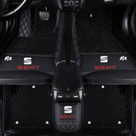 TAPIS 9D LUXURY-seat  (noir/noir)+ mokitte noir_0