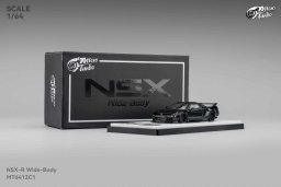MICRO TURBO MODEL 1/64 CUSTOM NSX WIDEBODY - GLOSS BLACK