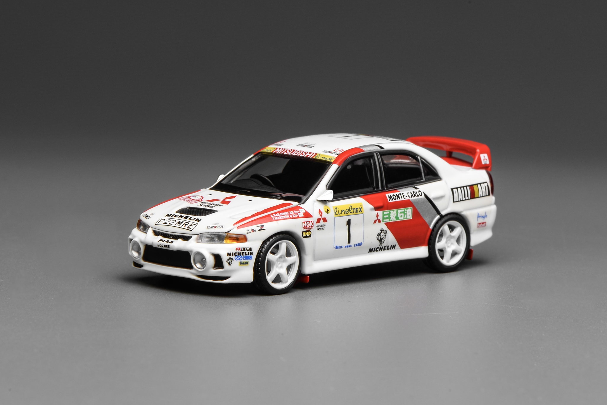 MOTOR HELIX MODEL 1/64 MITSUBISHI LANCER EVO 4 GSR - MONTE CARLO_2