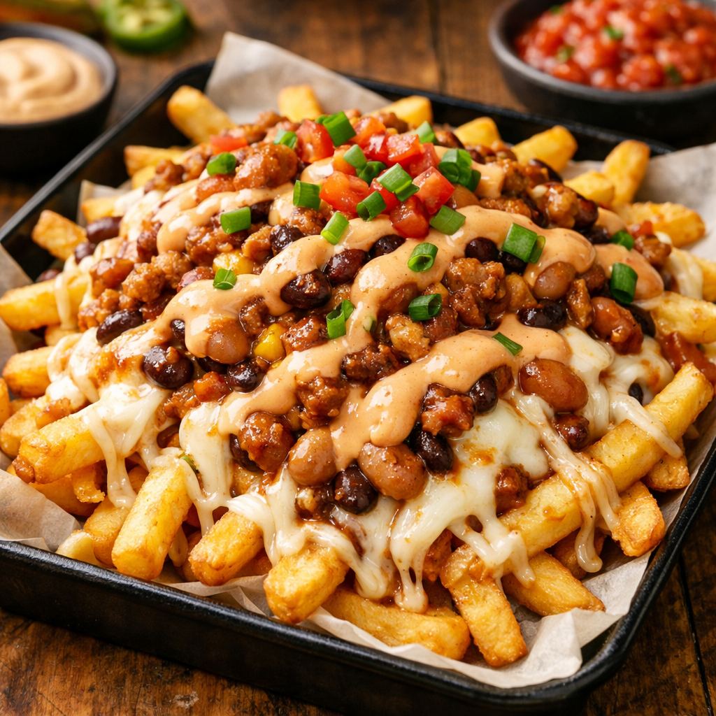 Loaded Beans Fries