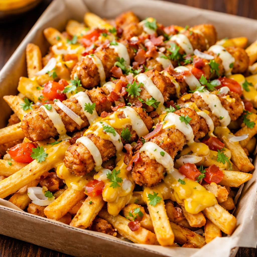 Loaded Chicken Fries