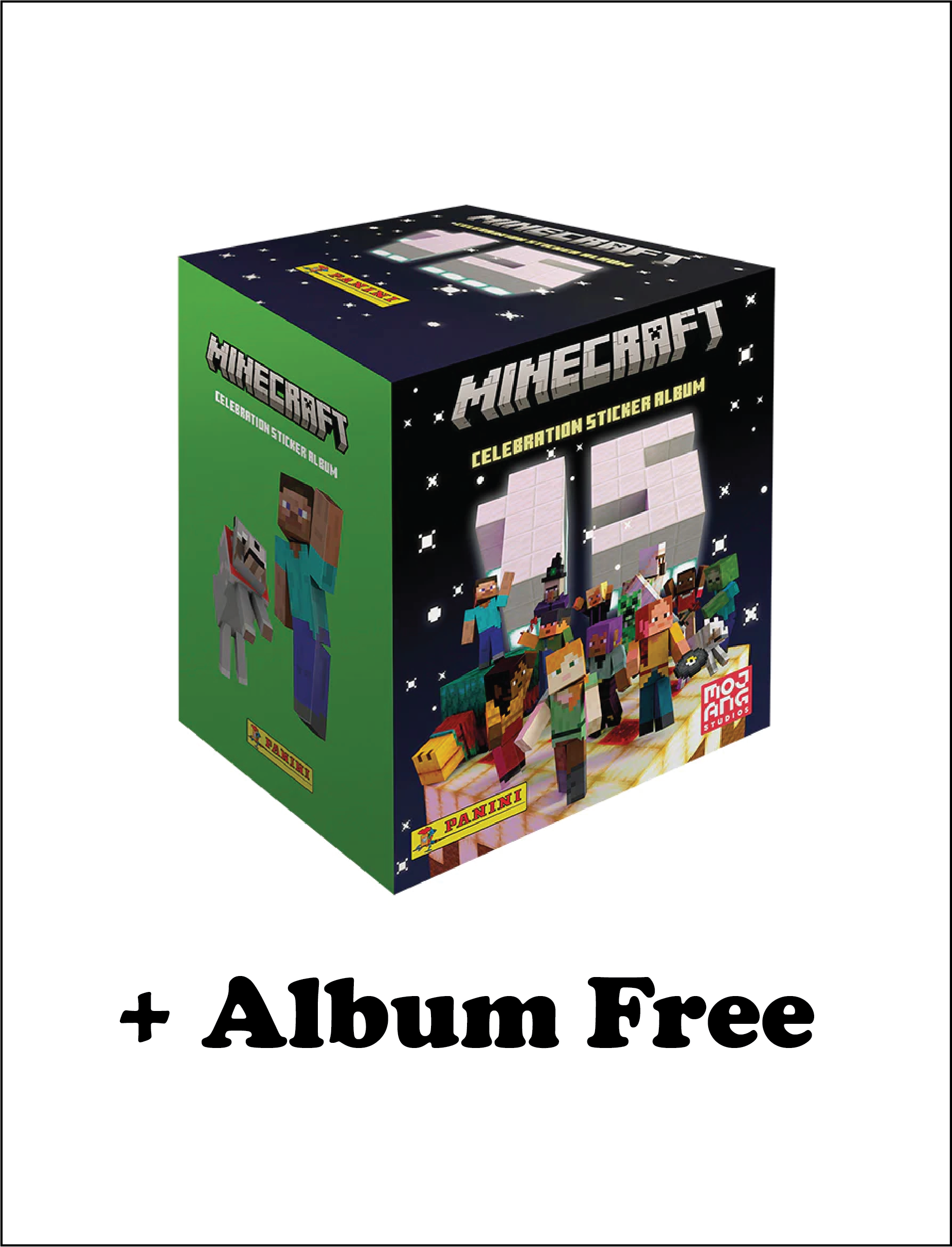 PANINI MINECRAFT BOX OF 36 PACKETS_0
