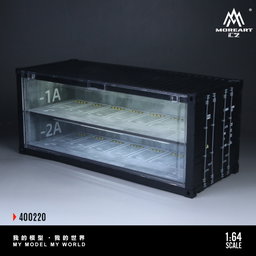 MOREART MODEL 1/64 DIORAMA CONTAINER - UNDERGROUND PARKING GARAGE SCENE