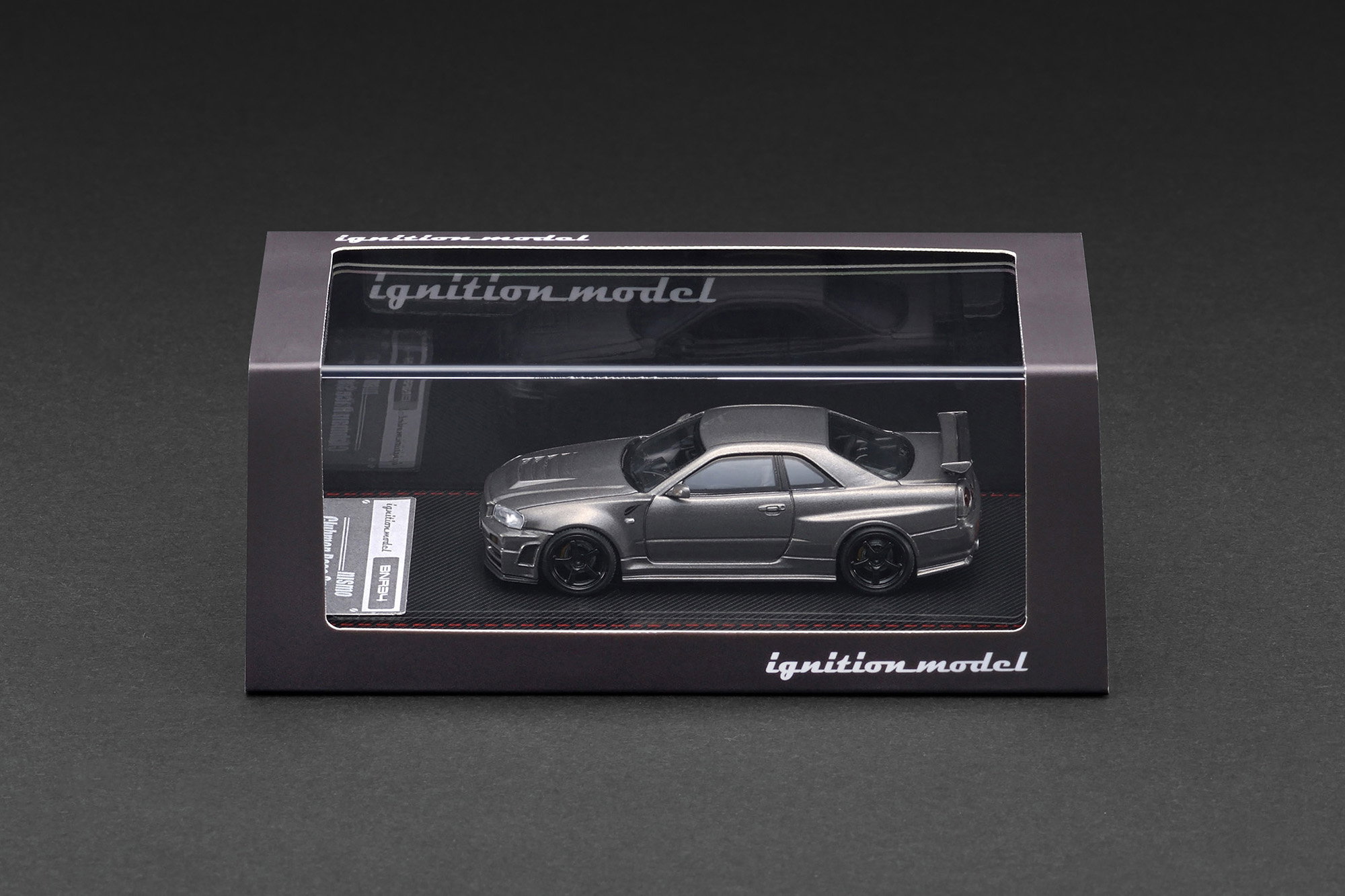 IGNITION MODEL 1/64 NISSAN SKYLINE GTR (R34) OMORI FACTORY CRS_1