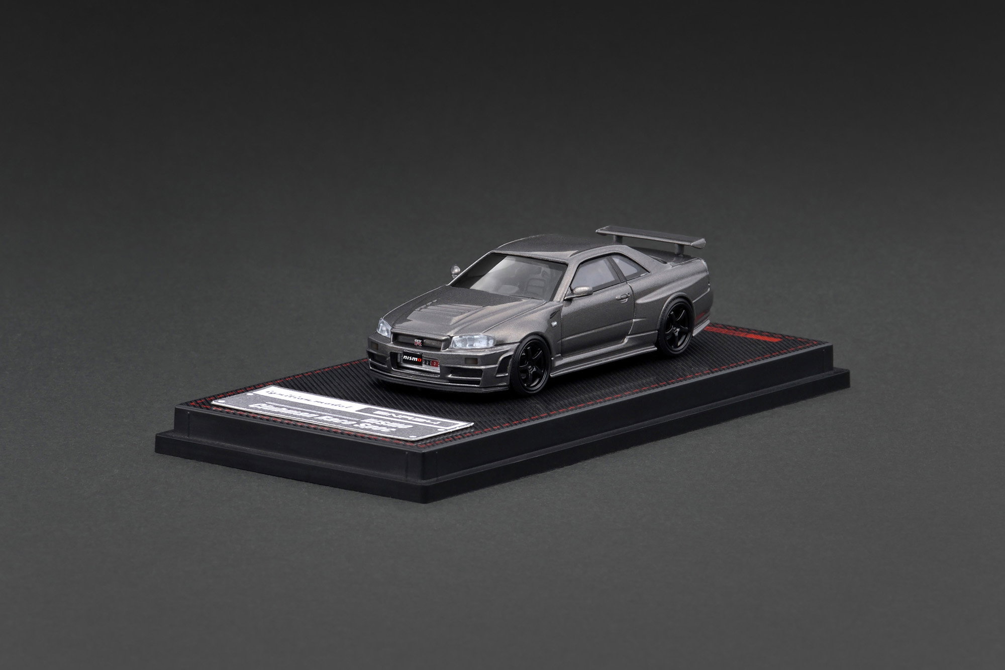 IGNITION MODEL 1/64 NISSAN SKYLINE GTR (R34) OMORI FACTORY CRS_3