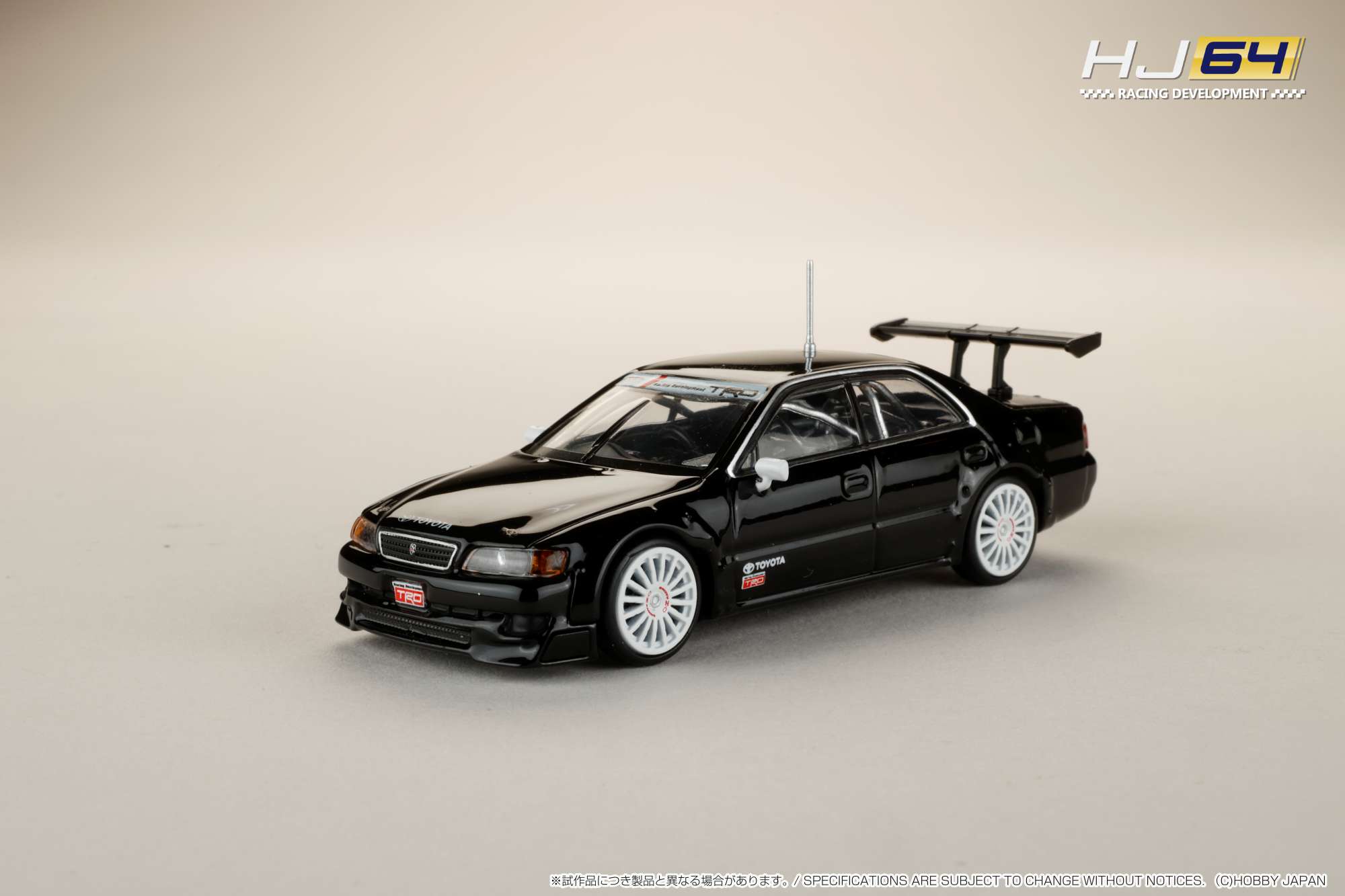 HOBBY JAPAN MODEL 1/64 TOYOTA CHASER 1997 JTCC TEST CAR_3