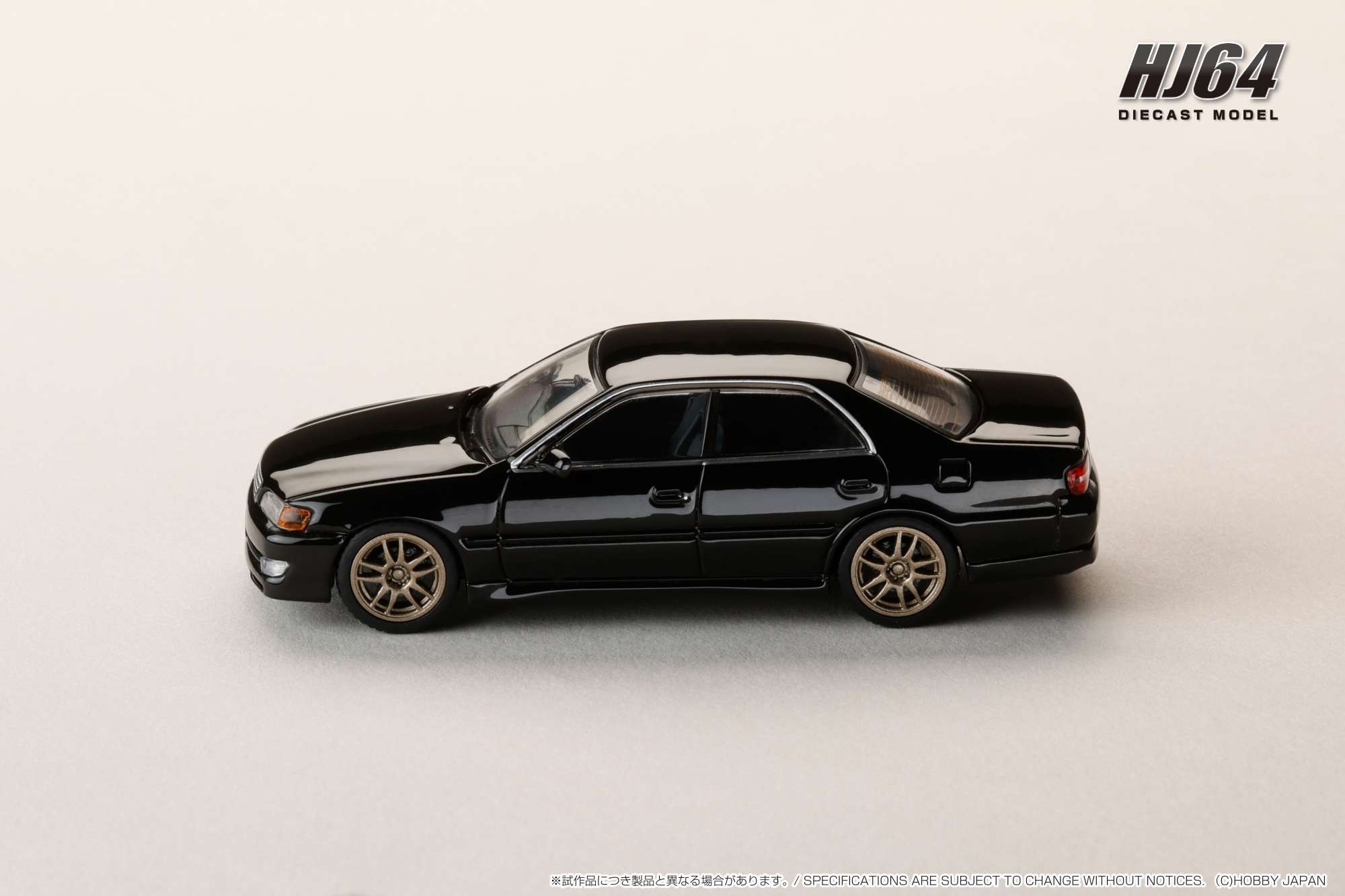 HOBBY JAPAN MODEL 1/64 TOYOTA CHASER TOURER V (JZX100) EARLY VERSION (1996) JDM STYLE 10 SPOKES WHEEL_3