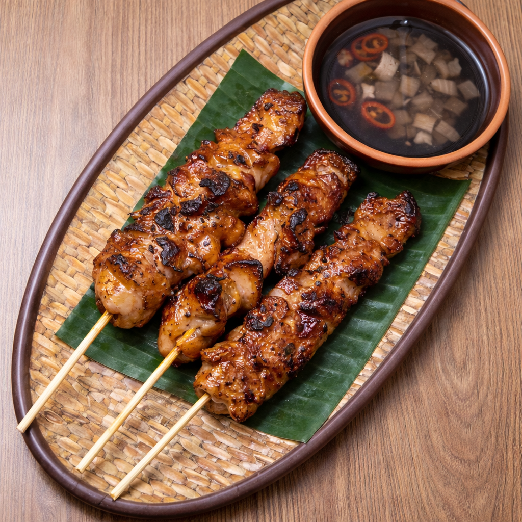 Chicken BBQ on Sticks (3pcs)_0