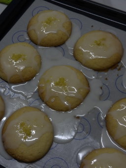 glazed lemon cookies (4pcs)