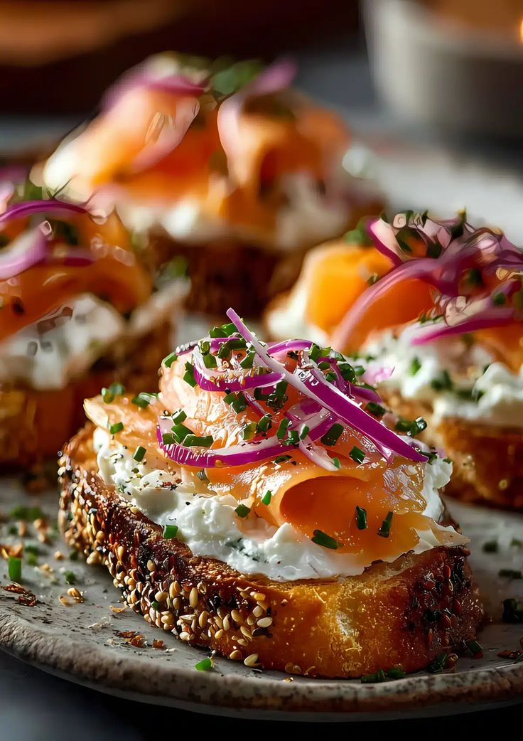 Smoked Salmon Toast