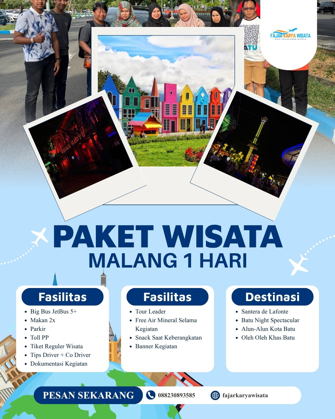 PAKET WISATA MALANG 1 HARI