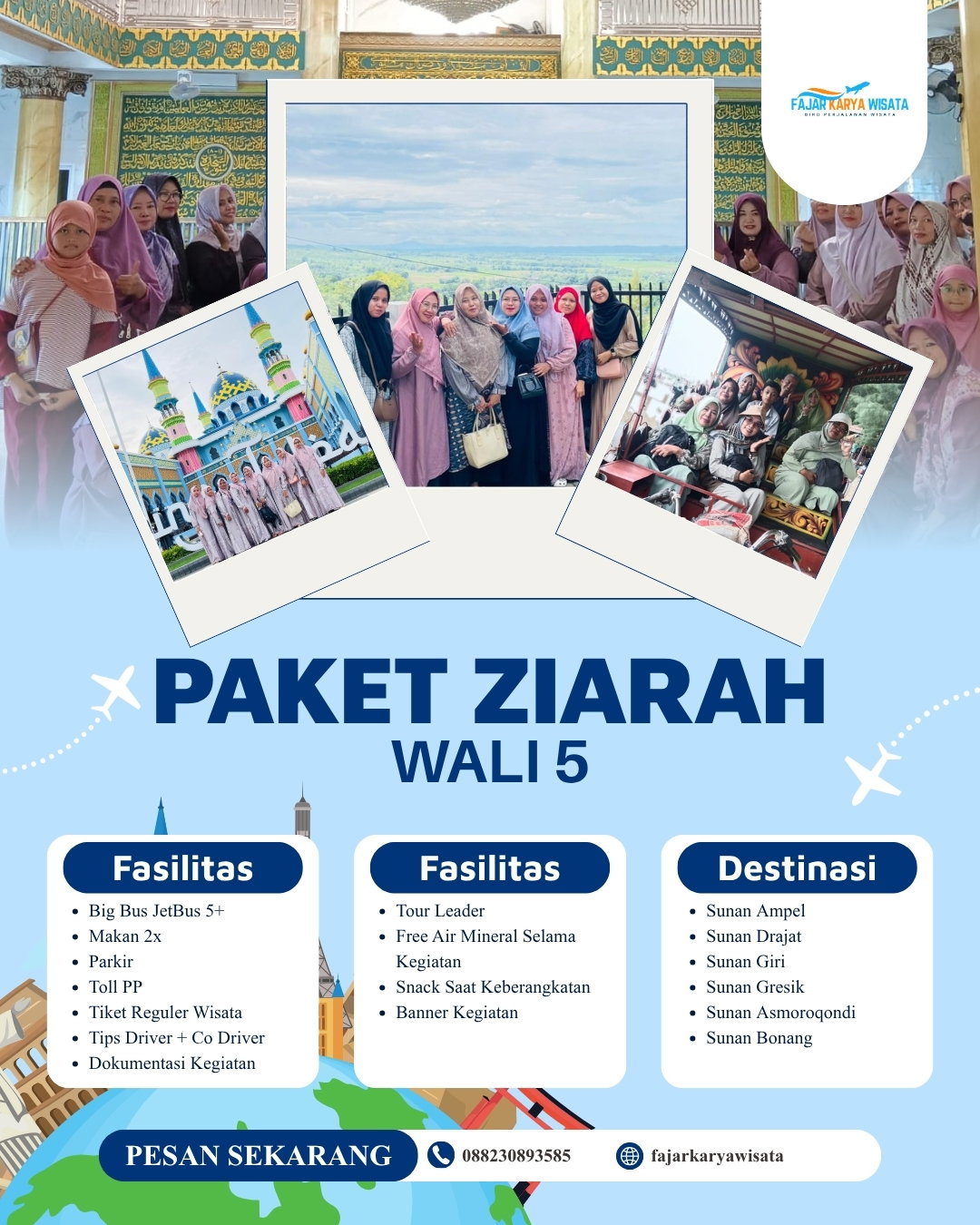 PAKET ZIARAH WALI 5