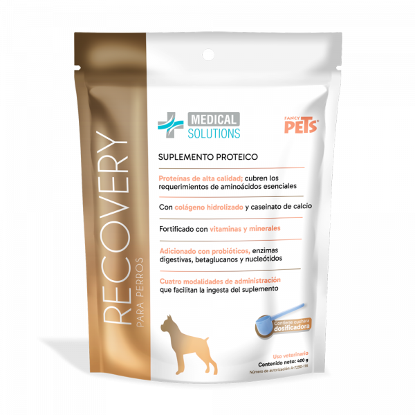 MS RECOVERY SUPLEMENTO PROTEÍNA P/PERROS 400G_0