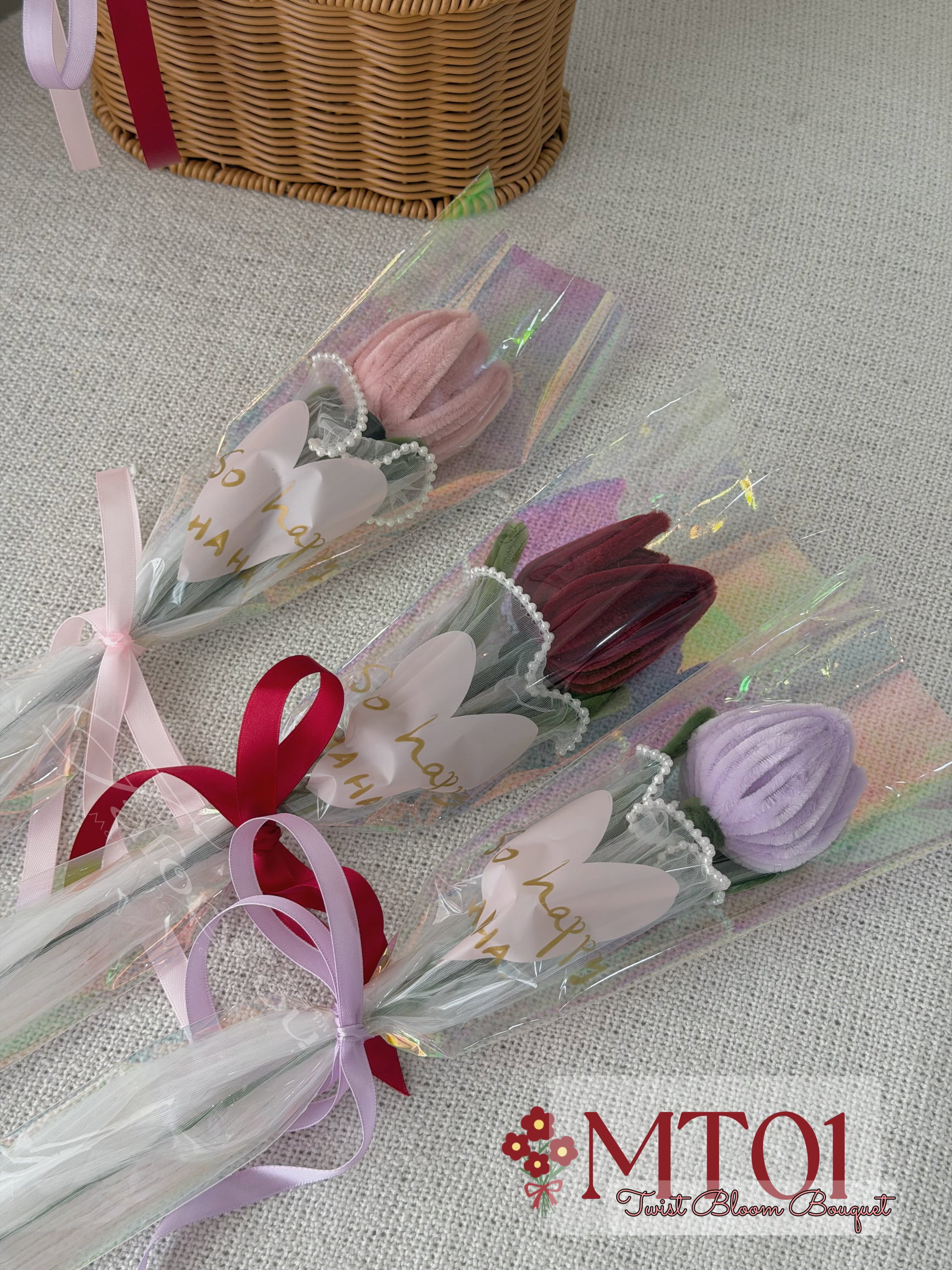 ( MT01 ) Tulip Twist Bloom Bouquet _0