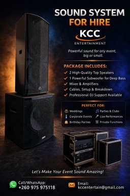 🎶 Premium P.A System for Hire – Perfect for Events up to 350 Guests! 🎶