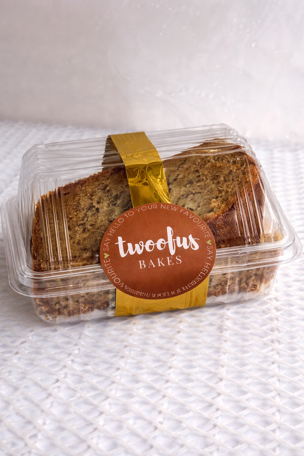 Slice Banana Cake
