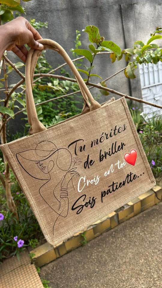 Sac en jute de tuile_0
