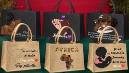 Sac en jute de tuile