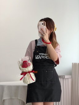 ( MC03 ) 3 Stalk Soap Carnation Pao Pao Bouquet 