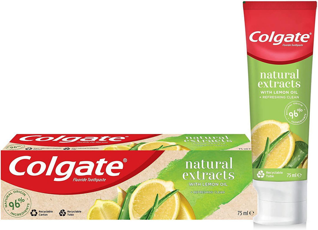 Colgate natural extract lemon 75 ml
