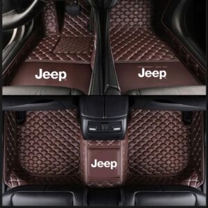 TAPIS 8D plus LUXURY-jeep (marron/beige)