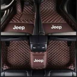 TAPIS 8D plus LUXURY-jeep (marron/beige)