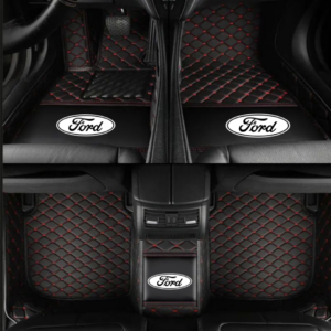 TAPIS 8D plus LUXURY-FORD (noir/rouge)_0
