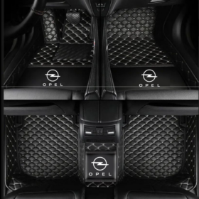 TAPIS 8D plus LUXURY-opel (noir/beige)_0