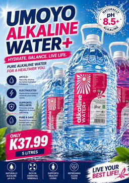 UMOYO ALKALINE WATER+