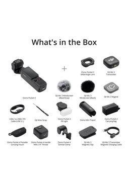 DJI Osmo Pocket 4 Creator Combo