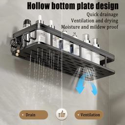 BATHROOM WALL ORGANIZER SHOWER CADDY