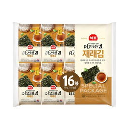 SAJO HAEPIO SAVORY TRADITIONAL LAVER 64G (4G X 16 PACKS)