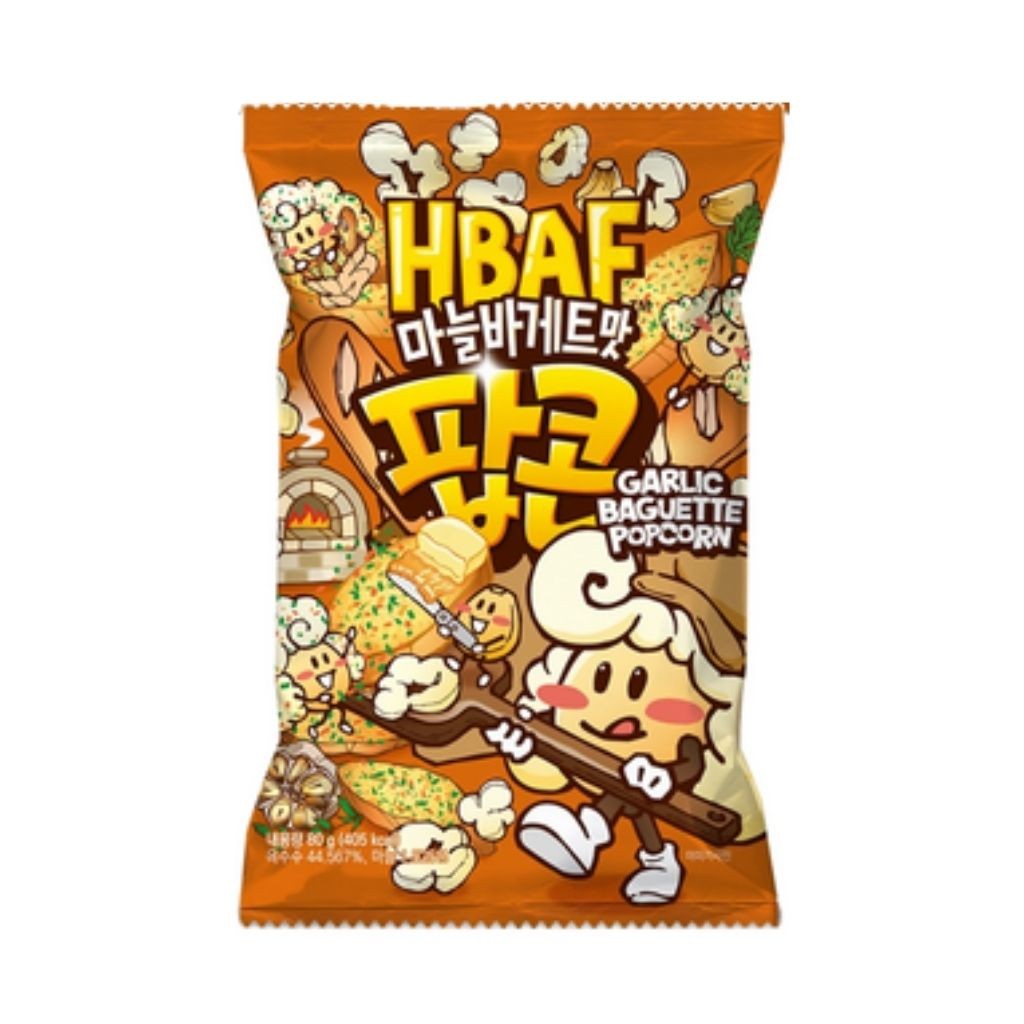 HBAF GARLIC BAGUETTE POPCORN 80G