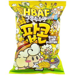 HBAF BAKED CORN POPCORN 80G
