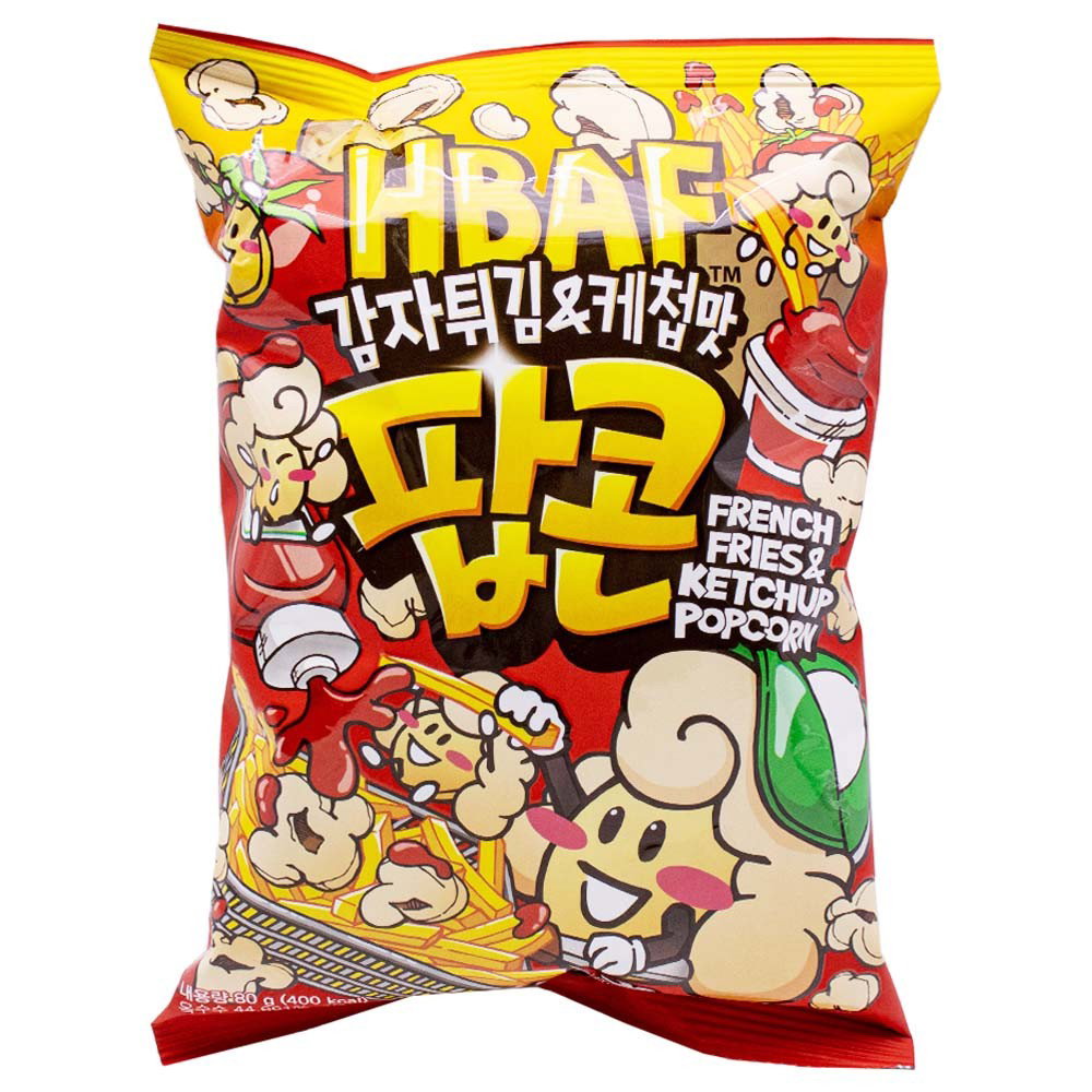 HBAF FRENCH FRIES & KETCHUP POPCORN 80G_0