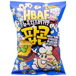 HBAF NEW YORK CHEESE BURGER POPCORN 80G
