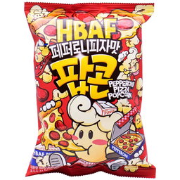HBAF PEPPERONI PIZZA POPCORN 80G
