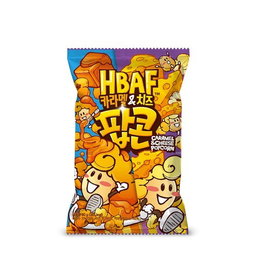 HBAF CARAMEL & CHEESE POPCORN 80G