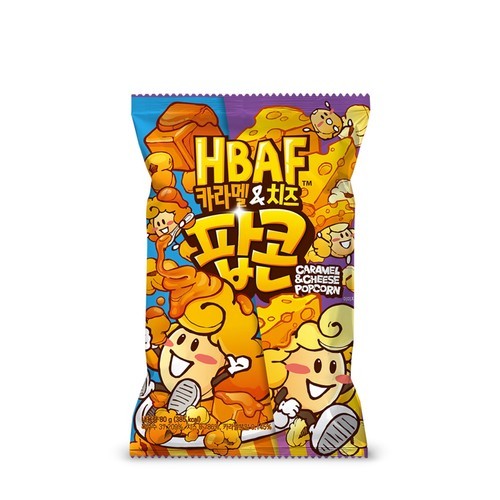 HBAF CARAMEL & CHEESE POPCORN 80G