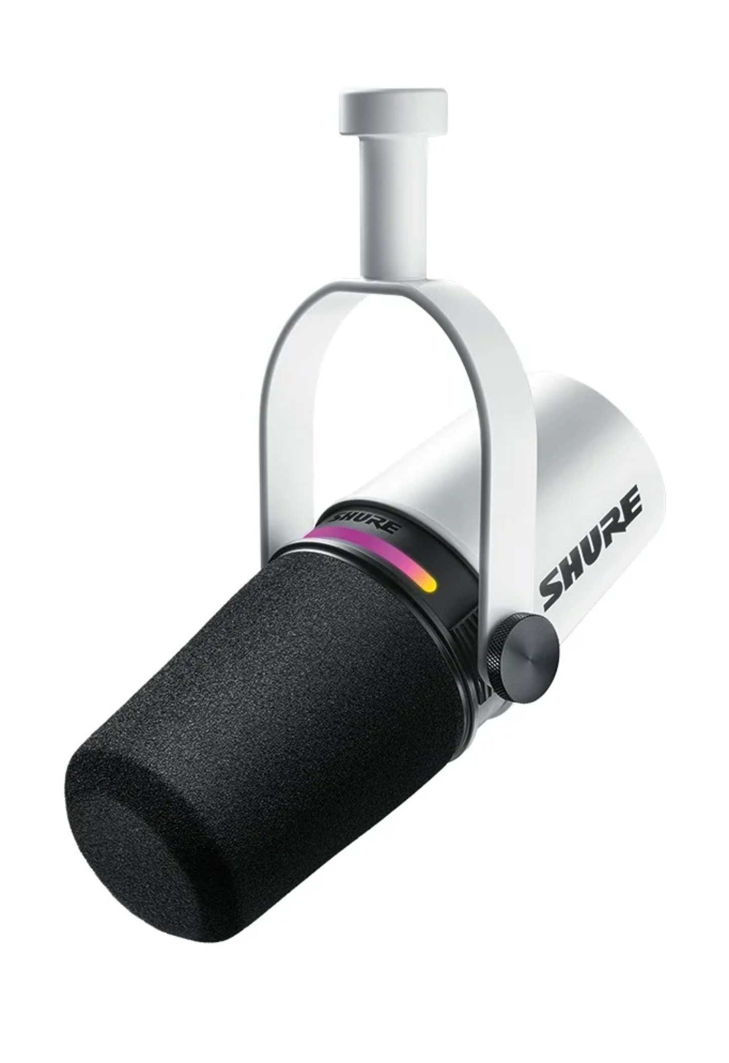 Shure MV7+ Podcast Microphone USB-C & XLR, White_0